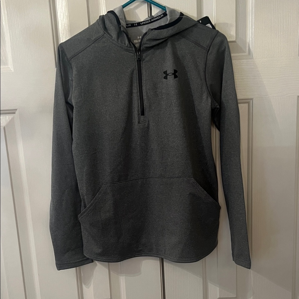 Under Armour Charcoal Half-Zip Hoodie